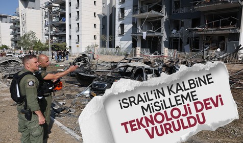 İran'dan İsrail’e füze saldırısı: Microsoft binası vuruldu
