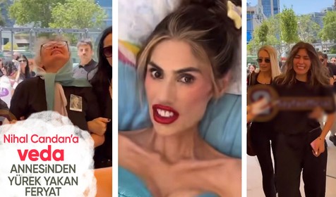 Nihal Candan son yolculuğuna uğurlandı! Annesi ve kardeşi feryat etti