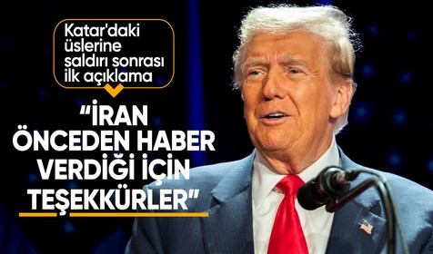 ABD Başkanı Trump: İran, nükleer tesislerini imha etmemize çok zayıf bir karşılık verdi
