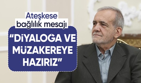 İran Cumhurbaşkanı: Siyonist rejim ateşkesi ihlal etmediği sürece, İran da ateşkesi ihlal etmeyecektir