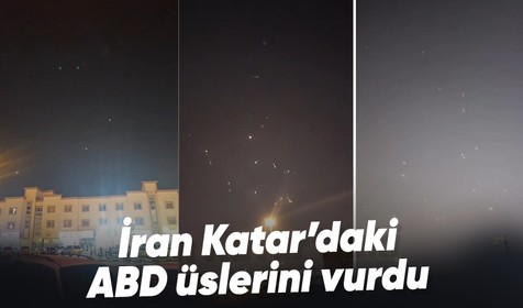 İsrail-İran çatışmasında 11. gün! İran Katar'daki ABD üslerine saldırdı