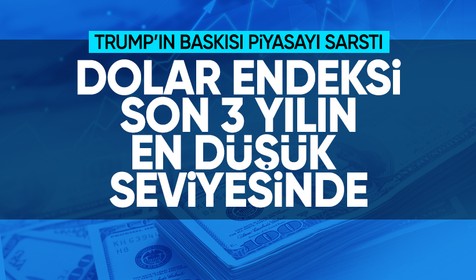 Dolar endeksi çakıldı: Fed belirsizliği ve Trump’ın baskısı piyasayı sarstı