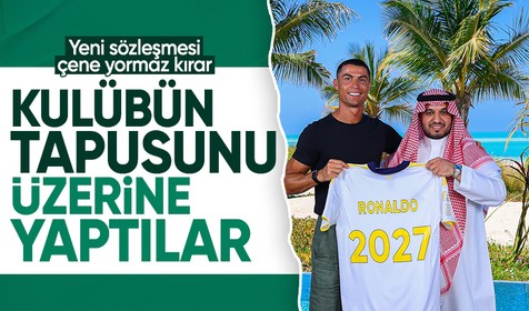 Cristiano Ronaldo yeni sözleşmesiyle servet kazanacak