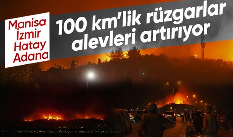 Hava karardı Seferihisar'daki facia büyüklüğü netleşti! Tarım Bakanı Yumaklı orman yangınlarındaki son durumu aktardı