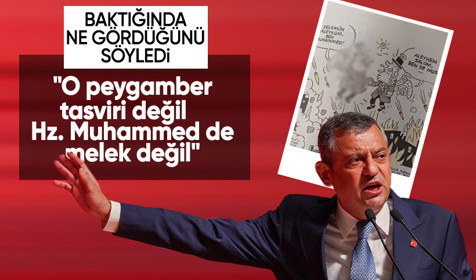 Özgür Özel'den Leman'ın karikatürü hakkında açıklama: Bakınca Gazze’de hayatını kaybetmiş bir melek görüyorum