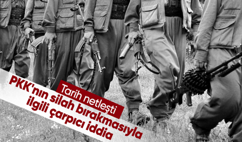 Terör örgütü PKK'nın silah bırakmasıyla ilgili çarpıcı iddia: Tarih netleşti