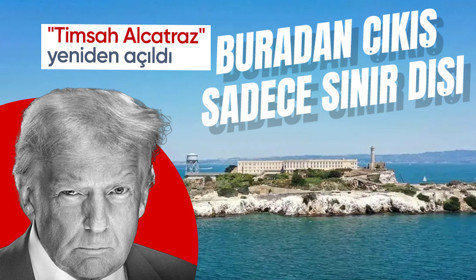 Trump, yasadışı göçmenlerin tutulacağı Alcatraz’ın açılışını yaptı: "Bu tesisten çıkış, sadece sınır dışı"