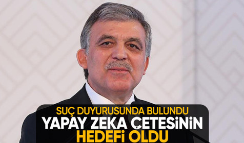 Yapay zeka dolandırıcılığına Abdullah Gül de isyan etti: Suç duyurusunda bulundu