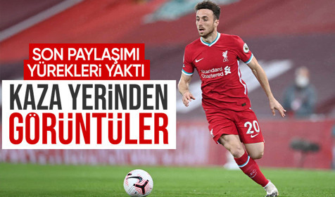 Diogo Jota hayatını kaybetti: Kaza yerinden ilk görüntüler geldi