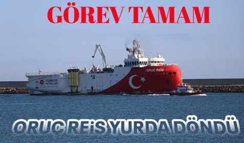 Oruç Reis Sismik Araştırma Gemisi, Filyos Limanı'na demirledi