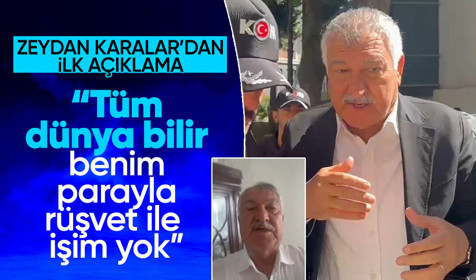 Adana Büyükşehir Belediye Başkanı Zeydan Karalar gözaltına alınırken böyle seslendi: Benim parayla, pulla, rüşvet ile işim yok