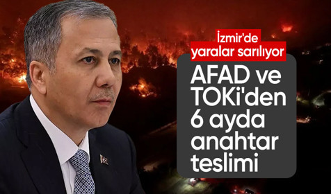 İçişleri Bakanı Ali Yerlikaya: Yangınlarda hasar tespitlerini yaptık
