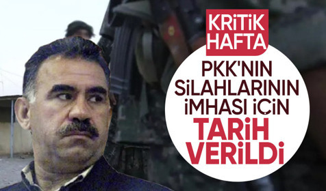 PKK'nın silahlarını bırakması için tarih verildi! Öcalan detayı...
