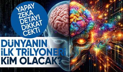 Yapay zeka ile ilgili çarpıcı iddia! "Dünyanın ilk trilyonerini yaratacak"