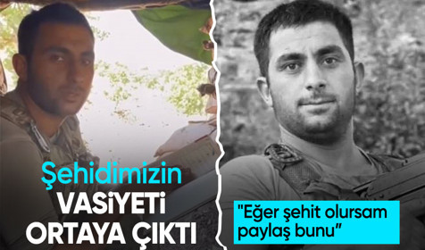 Bitlisli şehidin "Şehit olursam paylaş" dediği görüntüleri yürek dağladı