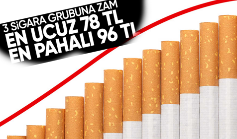 3 sigara grubuna zam geldi! İşte en ucuz ve en pahalı sigaralar