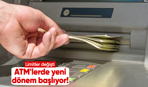 ATM'lerde yeni dönem başlıyor! Limitler değişti