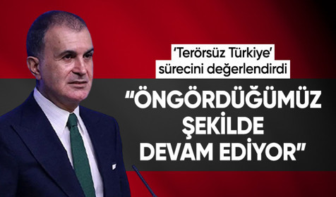 Çelik, 'Terörsüz Türkiye' sürecini değerlendirdi