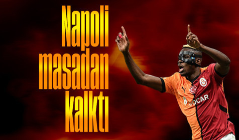 Napoli'den Galatasaray'a kötü haber: Osimhen için transfer görüşmeleri durduruldu