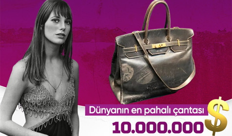 Jane Birkin'in yıpranmış deri çantası 10 milyon dolara satıldı