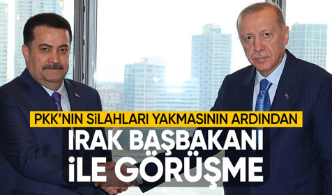 Cumhurbaşkanı Erdoğan Irak Başbakanı ile telefonda görüştü