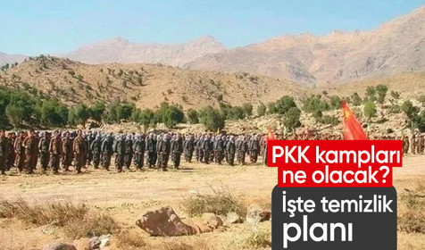 PKK kampları ne olacak? İşte temizlik planı