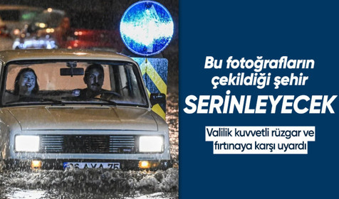 Ankara Valiliği kuvvetli rüzgar ve fırtınaya karşı uyardı