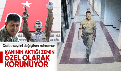 Darbe seyrini değiştiren kahraman: Ömer Halisdemir'in şehadet noktası özel zeminle korunuyor