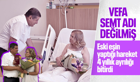 Hasta yatağındaki eski eşe vefa, yeniden nikah masasında buluşturdu