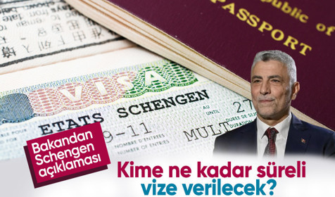 Schengen vizesinde yeni dönem! Bakan Bolat süreleri açıkladı