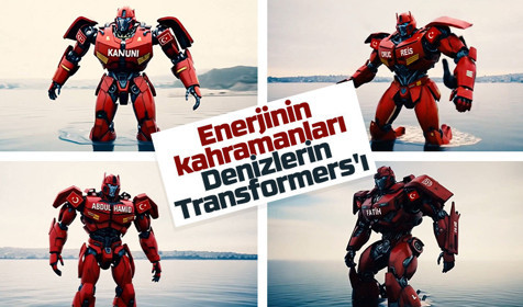 Fatih, Yavuz, Kanuni ve Abdülhamid Han için özel tanıtım: Enerjinin kahramanları denizlerin Transformers'ı