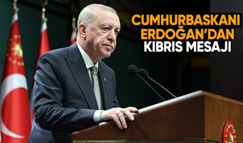 Cumhurbaşkanı Erdoğan, 20 Temmuz Barış ve Özgürlük Bayramı'nı kutladı