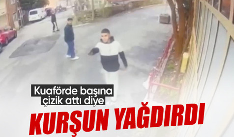 Sarıyer'de kuaförde başına çizik atan 25 yaşındaki arkadaşına kurşun yağdıran 17 yaşındaki genç tutuklandı