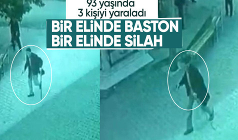Isparta'da 93 yaşındaki adam silahla 3 kişiyi yaraladı! O anlar kameralara yansıdı