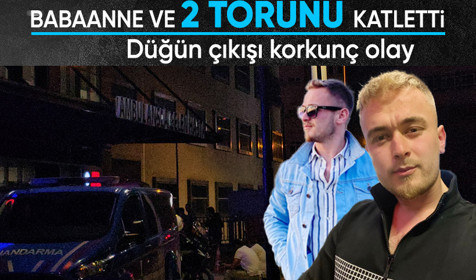 Zonguldak'ta düğün çıkışı korkunç olay! Babaanne ve 2 torunu bıçaklayarak öldürdü