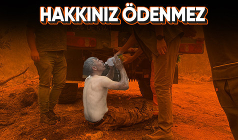 Eskişehir'de çıkan orman yangının yaralanan işçi: Yanıyorum