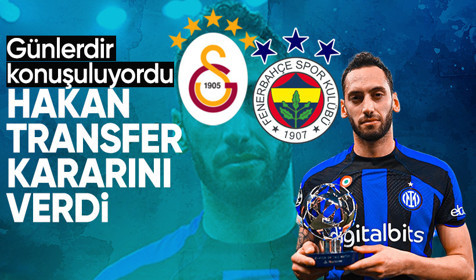 Hakan Çalhanoğlu, transfer kararını verdi! G.Saray, F.Bahçe ve Inter...