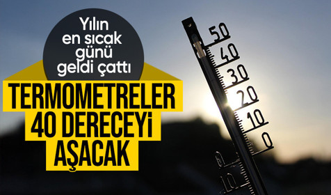 İstanbul'da yılın en sıcak günü bugün! Termometreler 40 dereceyi görecek