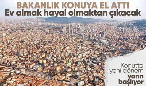 Konut sahibi olmak hayal olmaktan çıkıyor: Bakan Kurum yeni modeli açıklayacak