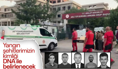 10 şehidimizin kimlikleri DNA testi ile belirlenecek! Adli Tıp Kurumu'na getirildiler
