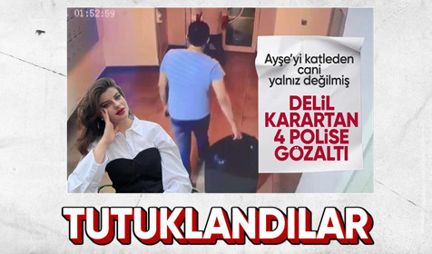 Ayşe Tokyaz cinayetinde 4 polis tutuklandı