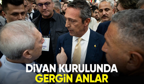 Fenerbahçe Divan Kurulu'nda gergin anlar: Ali Koç ve Aziz Yıldırım olaya müdahale etti