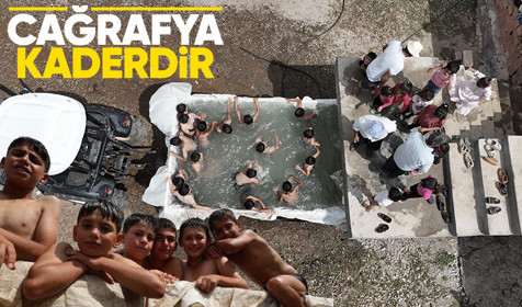 Havuz yoksa römork var: Diyarbakır'da yaz neşesi kendi imkanlarıyla geldi