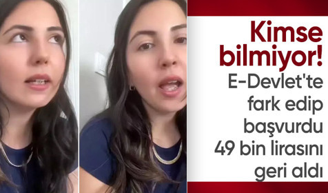 Kimse bilmiyor! E-Devlet'te fark edip başvurdu, binlerce lirasını geri aldı