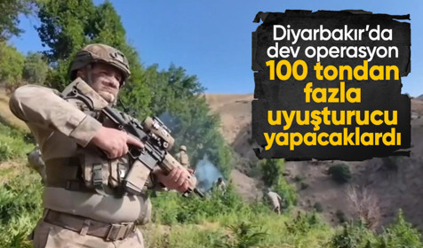 Diyarbakır'da zehir tacirlerine darbe! 100 tondan fazla uyuşturucu yapacaklardı