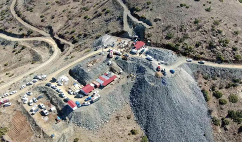 Elazığ'da maden ocağında göçük