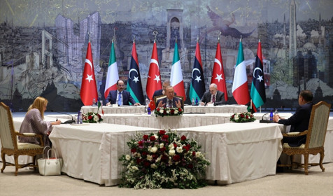 Cumhurbaşkanı Erdoğan'ın Meloni ve Dibeybe ile yaptığı Akdeniz Zirvesi Yunanistan'ı karıştırdı