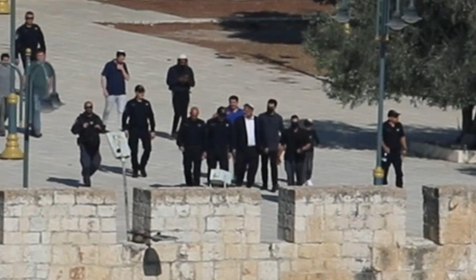 Ben Gvir'den skandal hareket! Mescid-i Aksa'yı bastılar, Talmud ayini gerçekleştirdiler!