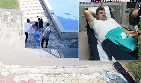 Parkta sevgilisiyle uygunsuz hareketler yapan şahıs kendisini uyaran muhtarı bıçakladı