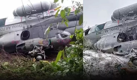 Gana'da helikopter kazası! 2 bakan hayatını kaybetti